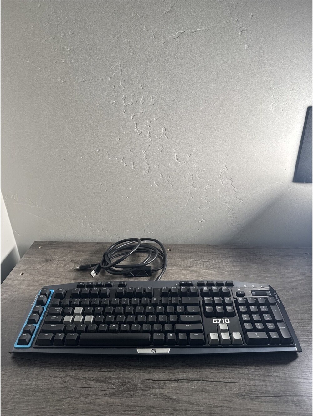 Logitech G710 Mechanical Gaming Keyboard USB Backlit Macro Keys Tested